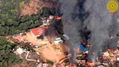 म्यानमारमा हवाइ आक्रमणबाट १०० जनाको मृत्यु